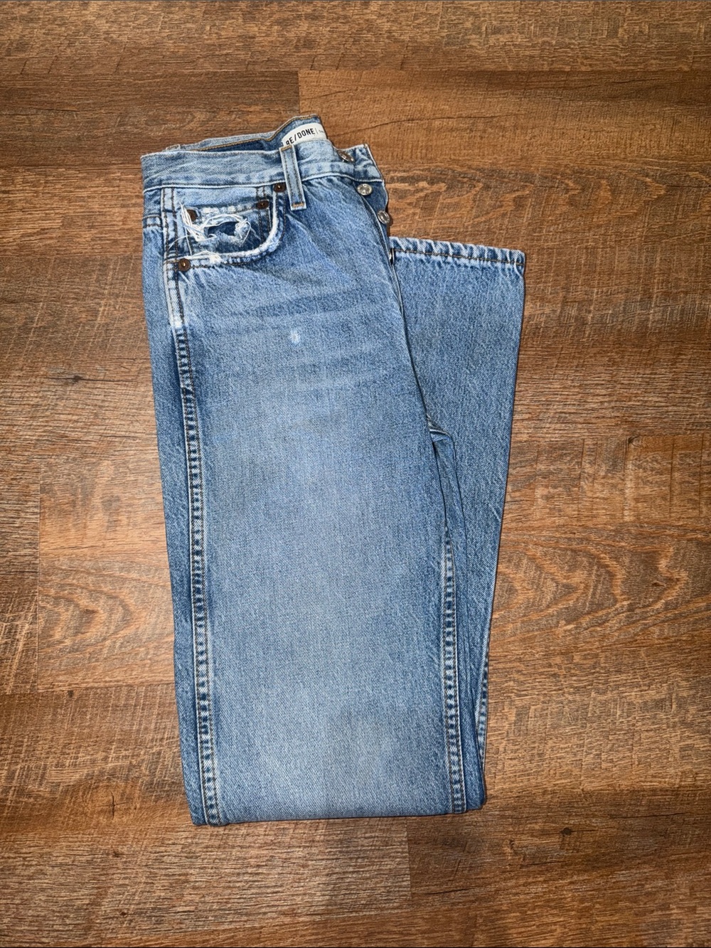 Re/Done 90’s High Rise Loose Jeans